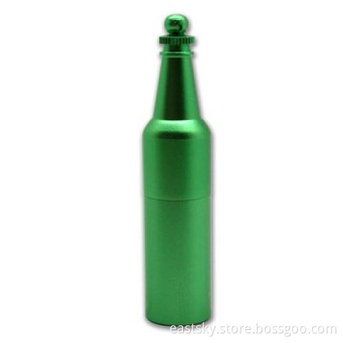 Customized Metal Bottle-shaped USB Flash Drive with Built-in Password ProtectionNew